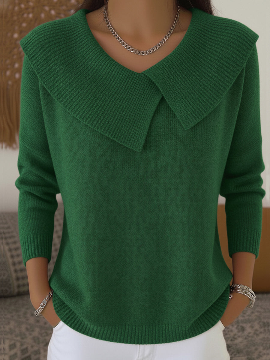 Comfortable knitted sweater