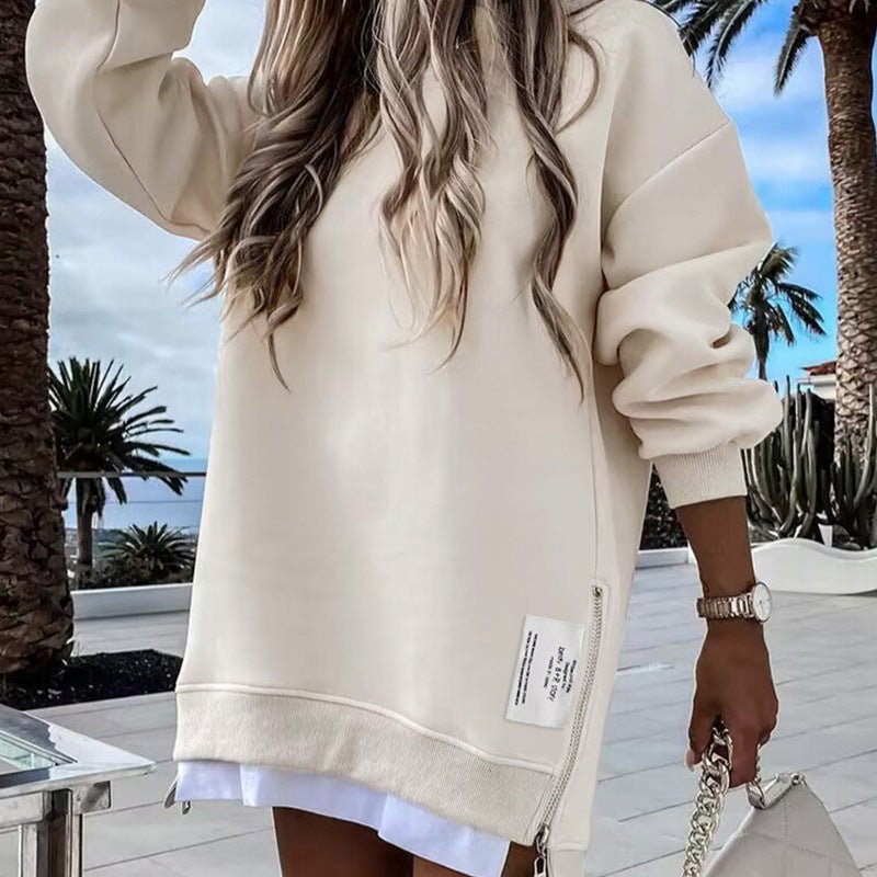 Knitted sweater dress
