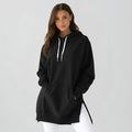 Hooded Warm Loose-fitting Midi Skirt